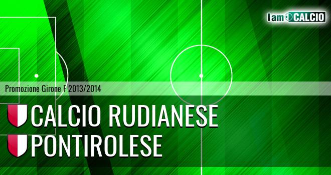 Calcio Rudianese - Pontirolese