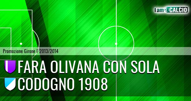 Fara Olivana con Sola - Codogno 1908