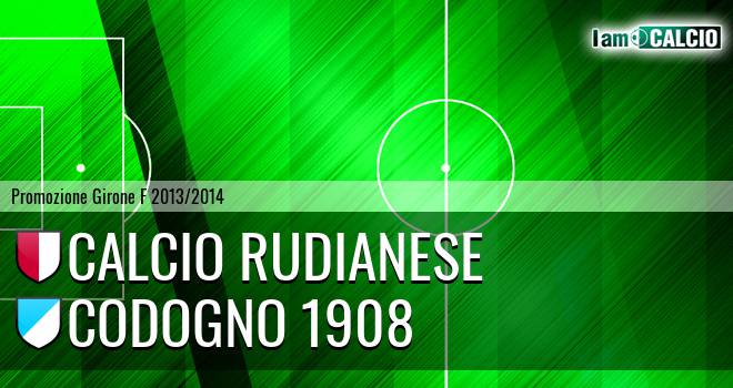 Calcio Rudianese - Codogno 1908