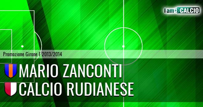 Mario Zanconti - Calcio Rudianese