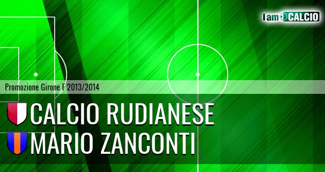 Calcio Rudianese - Mario Zanconti