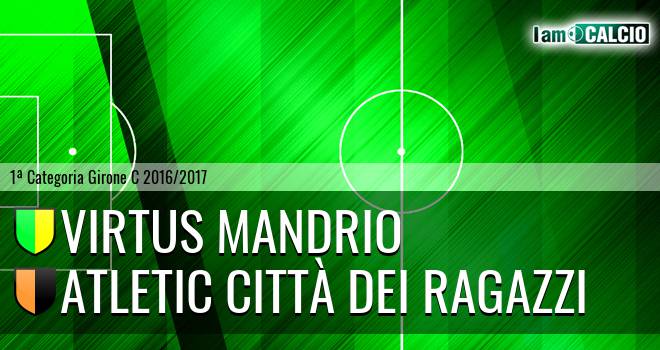 Virtus Mandrio - Atletic Città dei Ragazzi