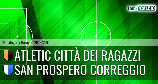 Atletic Città dei Ragazzi - San Prospero Correggio