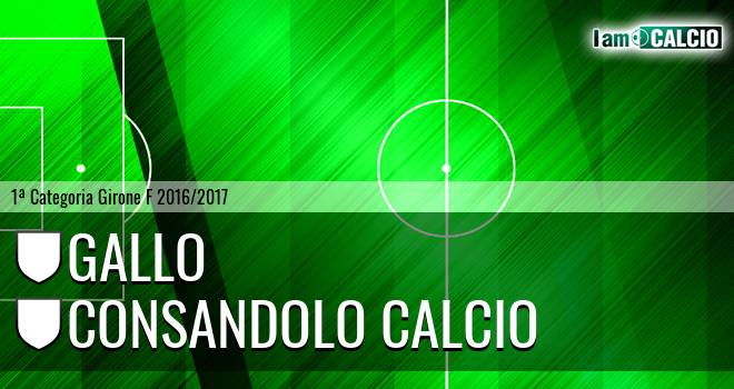 Gallo - Consandolo Calcio