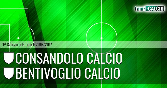 Consandolo Calcio - Bentivoglio Calcio