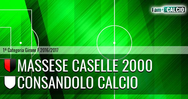 Massese Caselle 2000 - Consandolo Calcio