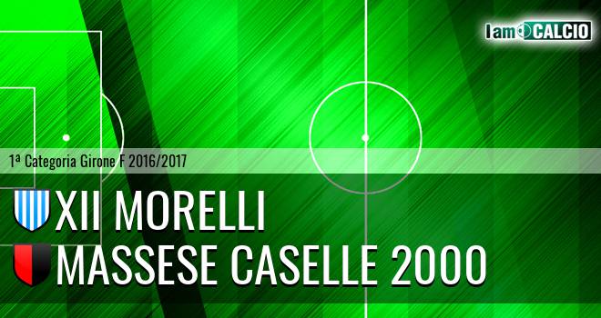 XII Morelli - Massese Caselle 2000