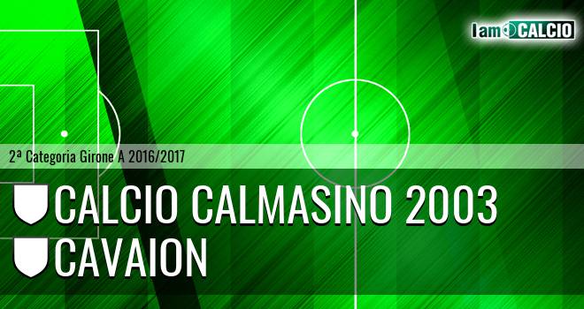 Calcio Calmasino 2003 - Cavaion