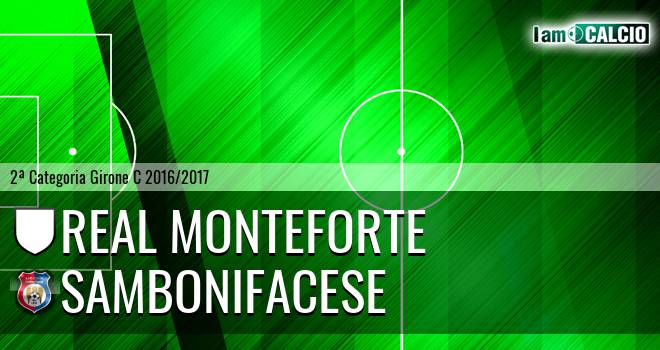 Real Monteforte - Sambonifacese