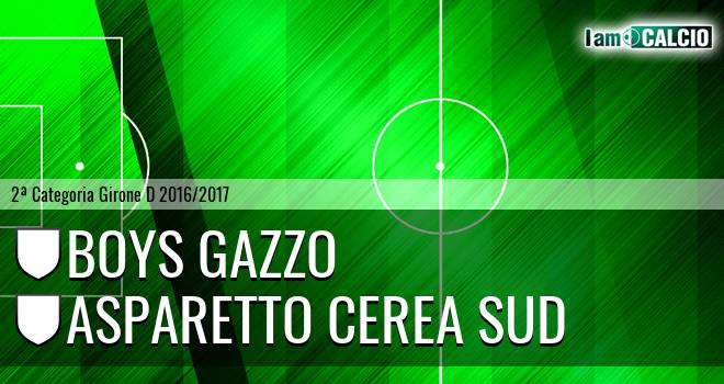 Boys Gazzo - Asparetto Cerea Sud