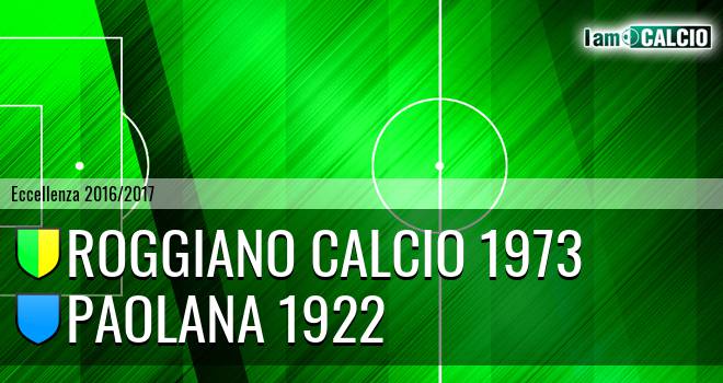 Roggiano Calcio 1973 - Paolana 1922