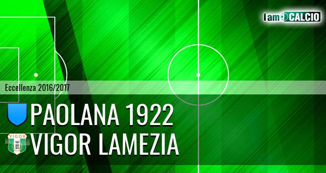 Paolana 1922 - Vigor Lamezia