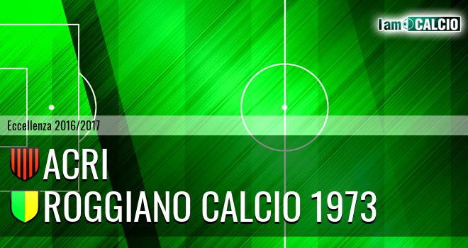 Acri - Roggiano Calcio 1973