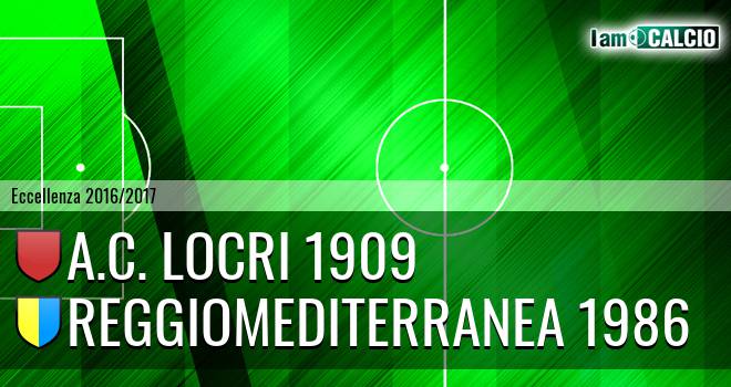 Locri - Reggiomediterranea 1986