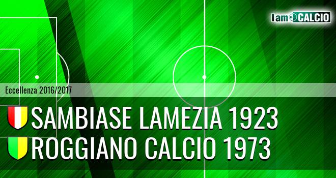 Sambiase Lamezia 1923 - Roggiano Calcio 1973