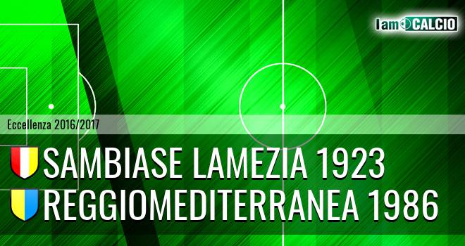 Sambiase Lamezia 1923 - Reggiomediterranea 1986