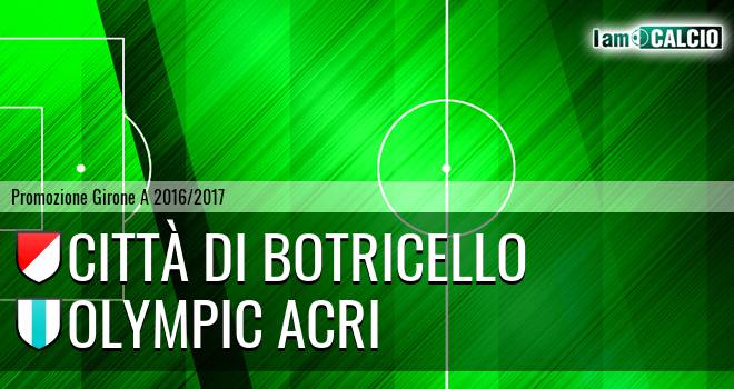 Città di Botricello - Olympic Acri