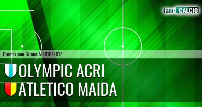 Olympic Acri - Atletico Maida