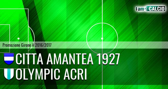 Città Amantea - Olympic Acri