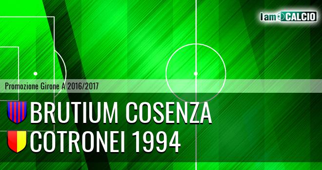 Brutium Cosenza - Cotronei 1994