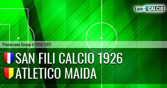 San Fili Calcio 1926 - Atletico Maida