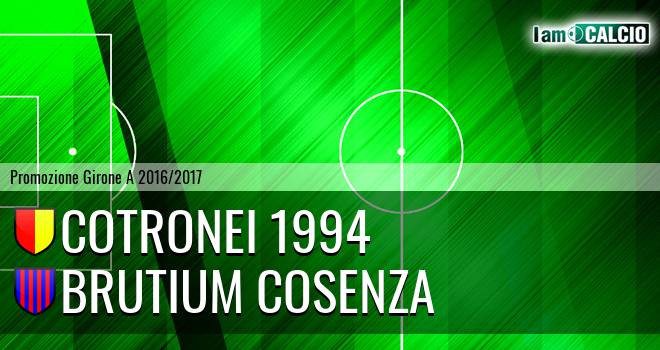 Cotronei 1994 - Brutium Cosenza