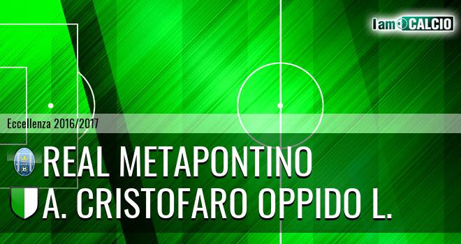 Real Metapontino - A. Cristofaro Oppido L.