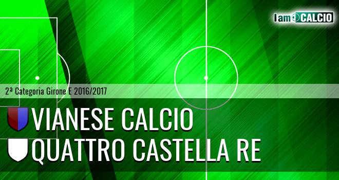 Vianese Calcio - Quattro Castella RE