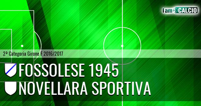 Fossolese 1945 - Novellara Sportiva