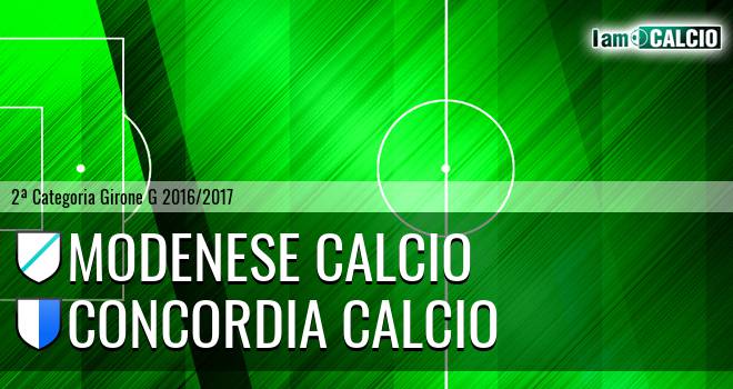 Modenese Calcio - Concordia Calcio