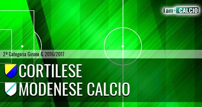 Cortilese - Modenese Calcio