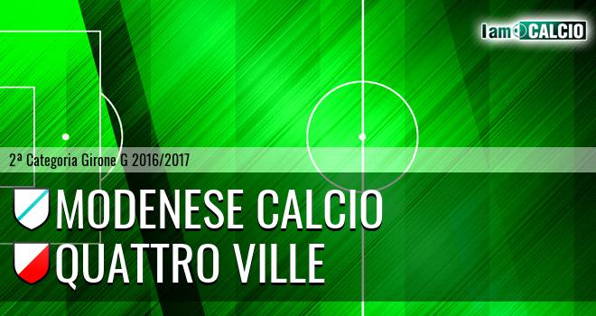 Modenese Calcio - Quattro Ville