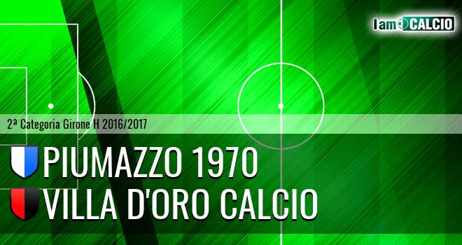 Piumazzo 1970 - Villa D'Oro Calcio