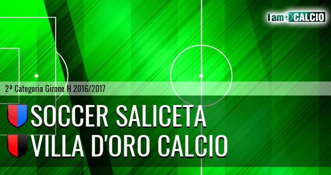 Soccer Saliceta - Villa D'Oro Calcio