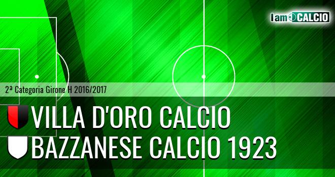 Villa D'Oro Calcio - Bazzanese Calcio 1923