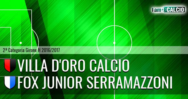 Villa D'Oro Calcio - Fox Junior Serramazzoni