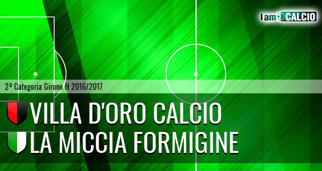 Villa D'Oro Calcio - La Miccia Formigine