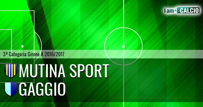 Mutina Sport - Gaggio