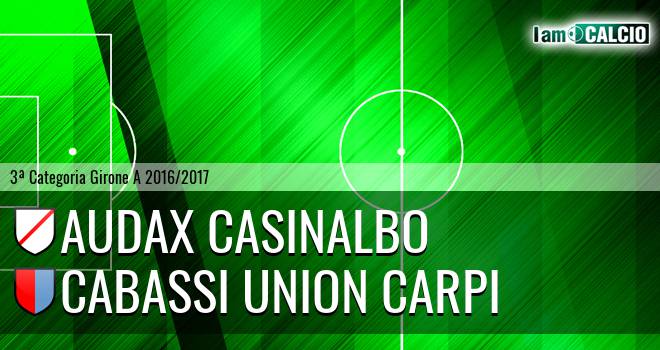 Audax Casinalbo - Cabassi Union Carpi