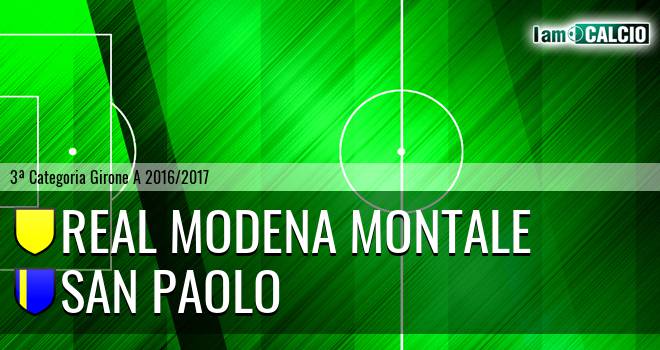 Real Modena Montale - San Paolo