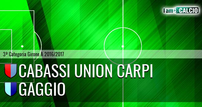 Cabassi Union Carpi - Gaggio