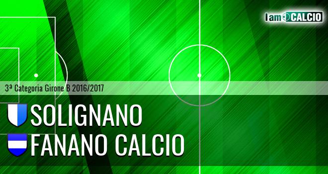 Solignano - Fanano Calcio