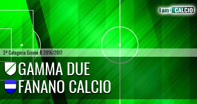 Gamma Due - Fanano Calcio