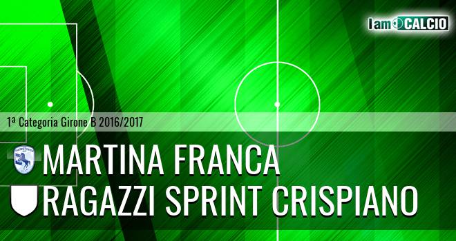 Martina Calcio 1947 - Ragazzi Sprint Crispiano