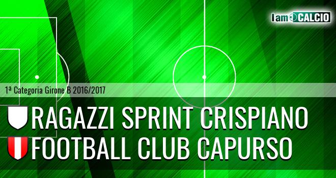 Ragazzi Sprint Crispiano - Capurso FC