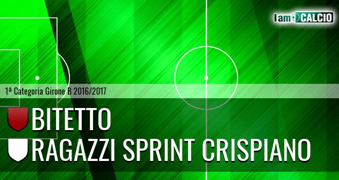 Bitetto - Ragazzi Sprint Crispiano