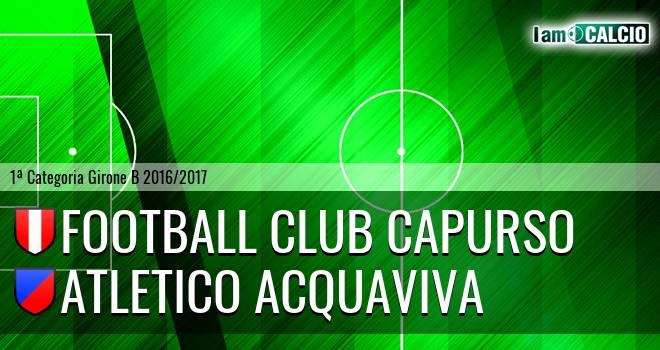 Capurso FC - Atletico Acquaviva
