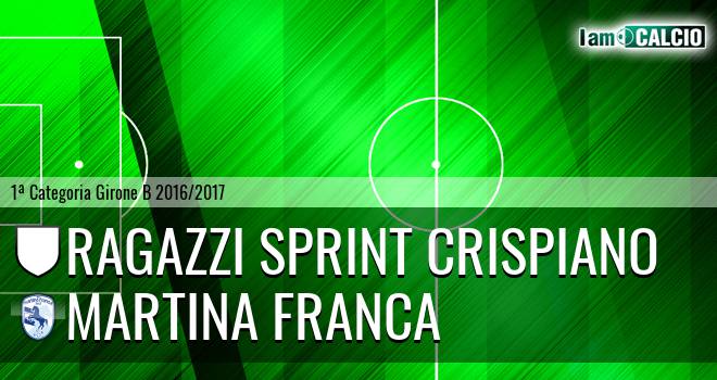 Ragazzi Sprint Crispiano - Martina Calcio 1947