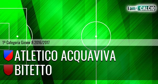 Atletico Acquaviva - Bitetto