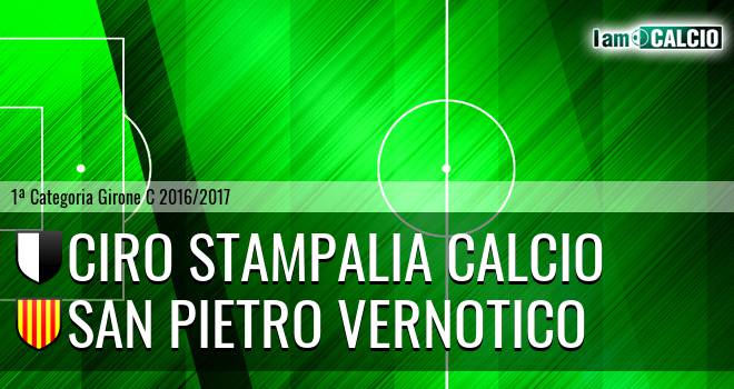 Ciro Stampalia Calcio - San Pietro Vernotico